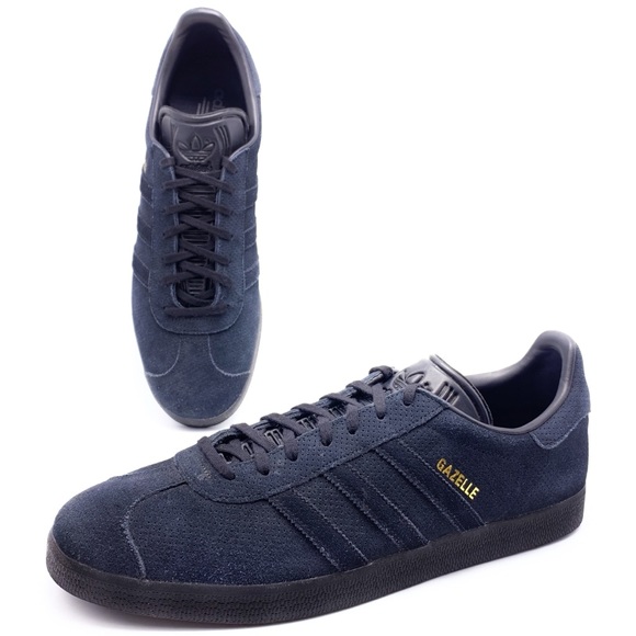 adidas gazelle navy blue suede